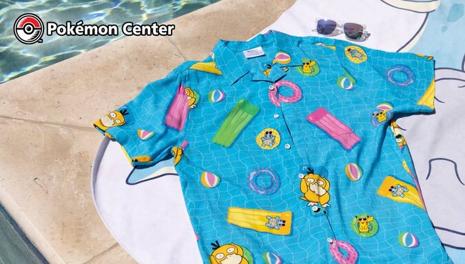 New summery tropical shirts, Pokémon summer collection, Graduation Pikachu 2023 items and more now available at the Pokémon Center