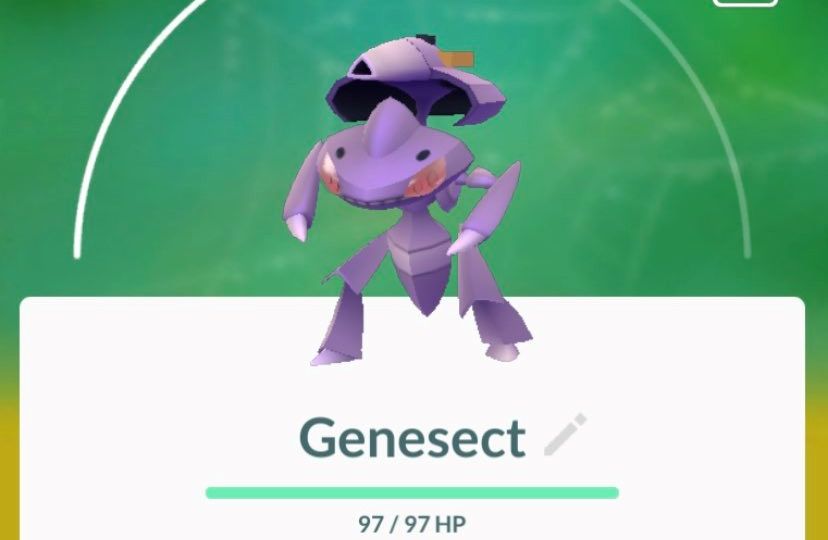 Raid Hour event featuring Genesect (Shock Drive) and Shiny Genesect (Shock Drive) available in Pokémon GO today, May 3, from 6 p.m. to 7 p.m. local time