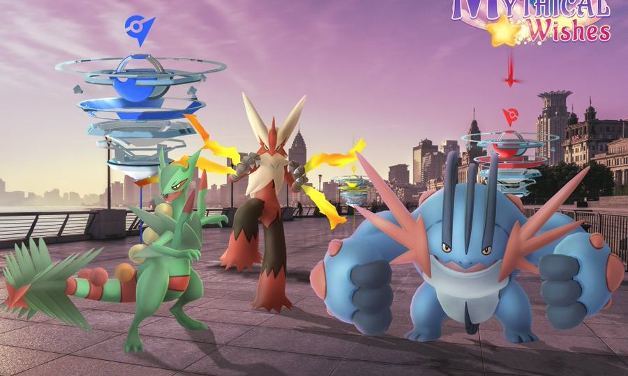 Mega Swampert, Mega Sceptile and an unannounced Mega Pokémon will appear in Pokémon GO Mega Raids during June 2023