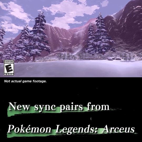 The first sync pairs from Pokémon Legends: Arceus and the Hisui region are coming soon to Pokémon Masters EX, more details will be revealed on May 28