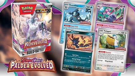 Pokémon TCG: Scarlet & Violet—Paldea Evolved Build & Battle Box revealed and will be available at select retailers starting May 27
