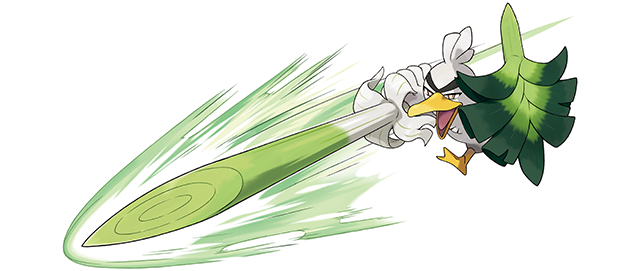 Video: Ash’s Farfetch’d evolves into Sirfetch’d during a tough battle with Rinto and Gallade, but it also gets its leek damaged in this official clip from Pokémon Master Journeys The Series