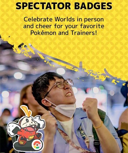 The Pokémon Company reveals new lottery system for a chance to secure spectator badges for the 2023 Pokémon World Championships, you can now add yourself to the Interest List to register for a spectator badge before June 7 at 11:59 p.m. PDT