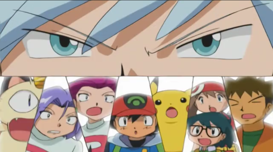 Video: Steven Stone has a bone to pick with Team Rocket after the trio disturb a cave of Aron in this official clip from Pokémon Advanced