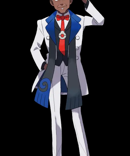 Official artwork revealed for Cyrano, the founder and director of the Blueberry Academy in The Indigo Disk in Pokémon Scarlet and Violet