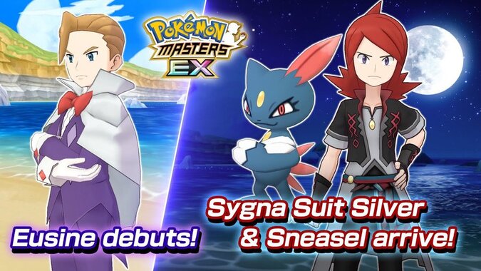 Sygna Suit Silver & Sneasel and Eusine & Suicune revealed as new sync pairs coming soon to Pokémon Masters EX, new in-game events start tomorrow, June 14