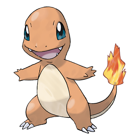 Pokémon GIF: Charmander is burning way past cool