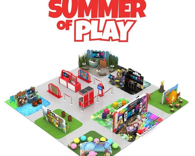 Nintendo Summer of Play tour announced for 2023, attendees will be able to take a snapshot with Pikachu and other Pokémon featured in Pokémon Scarlet and Violet, Super Smash Bros. Ultimate will also be featured