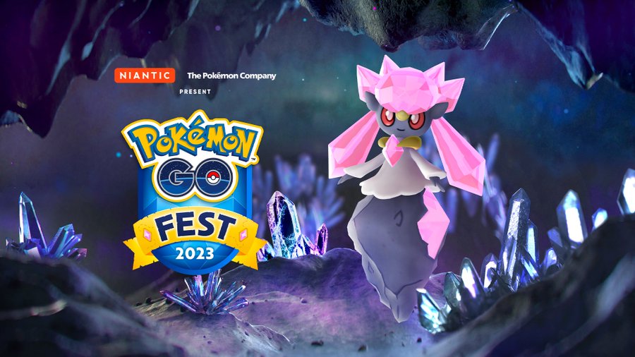 Diancie is making its Pokémon GO debut during Pokémon GO Fest 2023