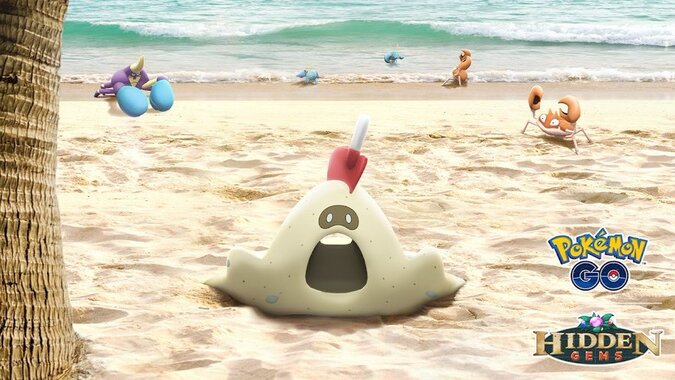 Sandygast debuts in Pokémon GO Water Festival: Beach Week event, which features themed Pokémon, a Global Challenge, Timed Research, a Spotlight Hour and more, you can now evolve Sandygast into Palossand with 50 Sandygast Candy