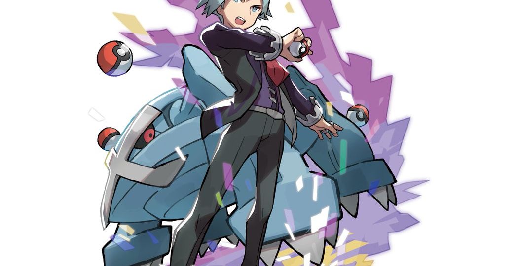 Steven and Metagross canvas art prints and posters available now at the official Pokémon Center