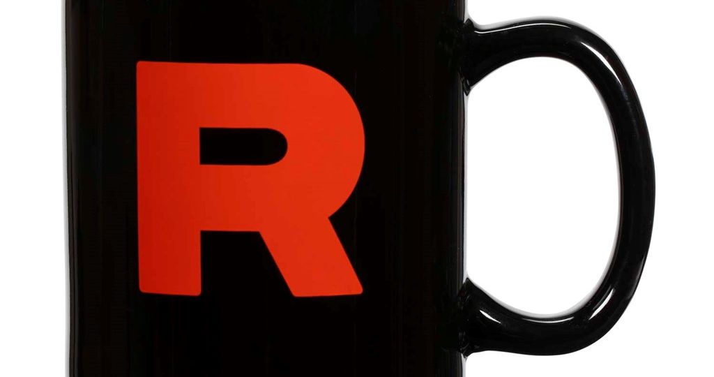 Customers in the US and Canada can receive one Team Rocket 20 oz. Mug with any Pokémon Center order of $149.99 or over containing one or more items from the new Team Rocket HQ Collection
