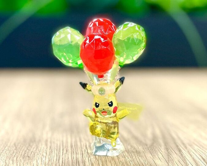 Check out this awesome official Flying–Tera Type Pikachu figure based on how it appears in Pokémon Scarlet and Violet