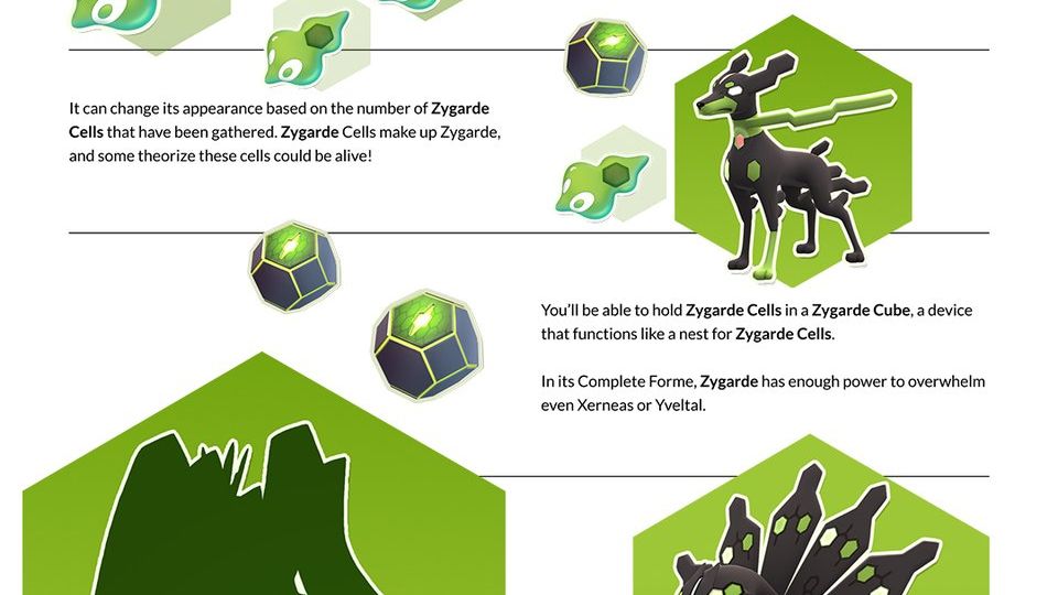 Pokémon GO Blaze New Trails event now underway in the Asia-Pacific region until July 24 at 8 p.m. local time, Zygarde now available in Pokémon GO for the first time and can be encountered in the From A to Zygarde Special Research story