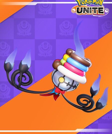 New Magician Style Holowear available now for Chandelure in Pokémon UNITE