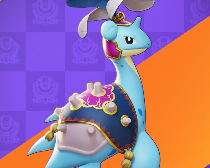 New Songstress Style Holowear for Lapras now available in Pokémon UNITE