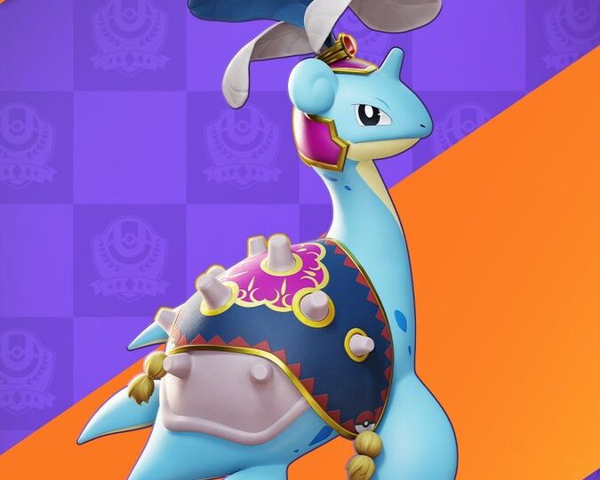 New Songstress Style Holowear for Lapras now available in Pokémon UNITE