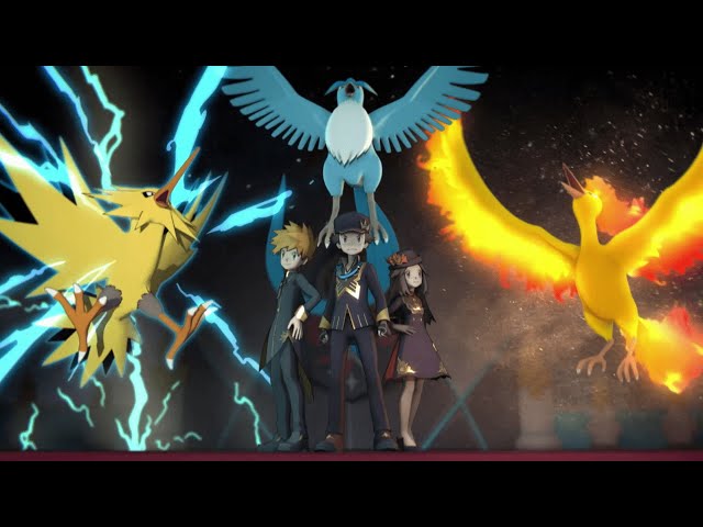 Video: Red (Champion) & Articuno, Leaf (Champion) & Moltres and Blue (Champion) & Zapdos are all coming soon to Pokémon Masters EX as new sync pairs