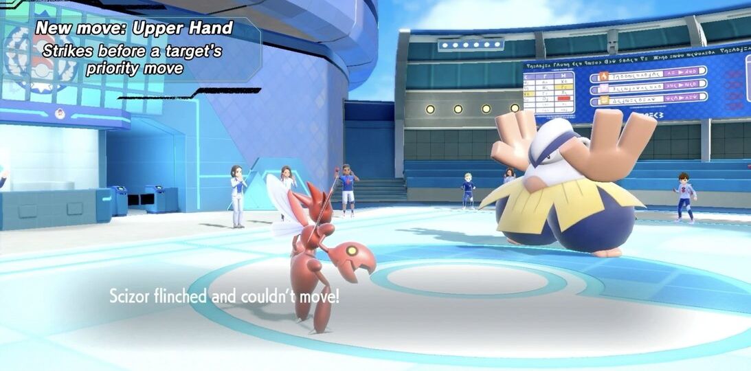 New move Upper Hand revealed for Pokémon Scarlet and Violet, the move strikes before a target’s priority move