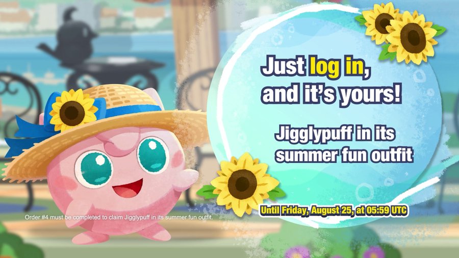You can now get a special Summer Fun Jigglypuff in Pokémon Café ReMix to celebrate Pokémon Presents, you can now progress through the new Tatsugiri event to choose from Curly Form Tatsugiri, Droopy Form Tatsugiri and Stretchy Form Tatsugiri to join your staff
