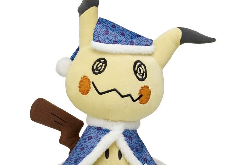 New Mimikyu plush from Build-A-Bear Workshop available now in Build-A-Bear Workshop stores and online