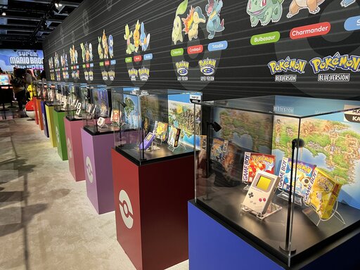 Historical Pokémon timeline exhibit is now featured at Nintendo Live with displays of all core games, their box art, the systems they were released on, all starter Pokémon and all region maps
