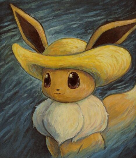 Pokémon x Van Gogh art collaboration at the Van Gogh Museum consists of official artwork featuring  Vincent Van Gogh-inspired Pikachu, Eevee, Sunflora, Smeargle, Snorlax and many more Pokémon