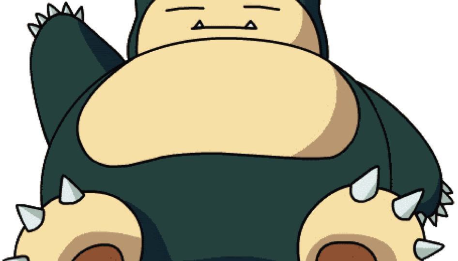 Pokémon GIF: Protect Snorlax’s joyful smile at all costs