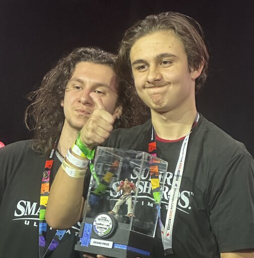 Praktise is the Super Smash Bros. Ultimate amiibo + me Exhibition 2023 Champion at Nintendo Live 2023, he and his family have won the Grind Prize of a trip to Super Nintendo World at Universal Studios Hollywood