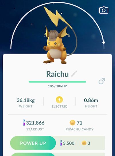 Pokémon GO Detective Pikachu Returns event now underway in Europe, the Middle East, Africa and India until October 9 at 8 p.m. local time, you can obtain Raichu wearing a detective hat by evolving Pikachu wearing a detective hat