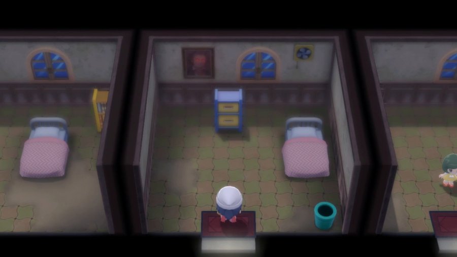 Pokéween: That creepy painting with bright red eyes in Pokémon Brilliant Diamond and Shining Pearl