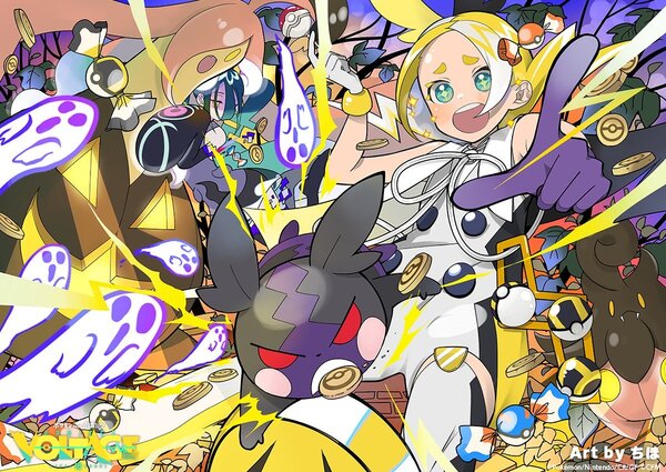 New Pokémon feat. Hatsune Miku Project Voltage artwork unveiled: “Halloween” by Chihoy featuring Morpeko Hangry Mode, Candy and more Halloween-themed elements