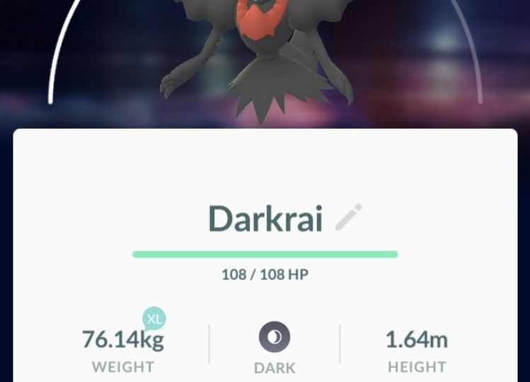 Raid Hour event featuring Darkrai and Shiny Darkrai available in Pokémon GO today, October 25, from 6 p.m. to 7 p.m. local time