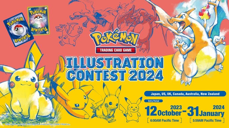 The Pokémon TCG Illustration Contest 2024 is now open to entries, artists from Japan, US, UK, Canada, Australia and New Zealand can now submit artwork that embodies the theme “Magical Pokémon Moments” until January 31, 2024, at 5:59 a.m. PST