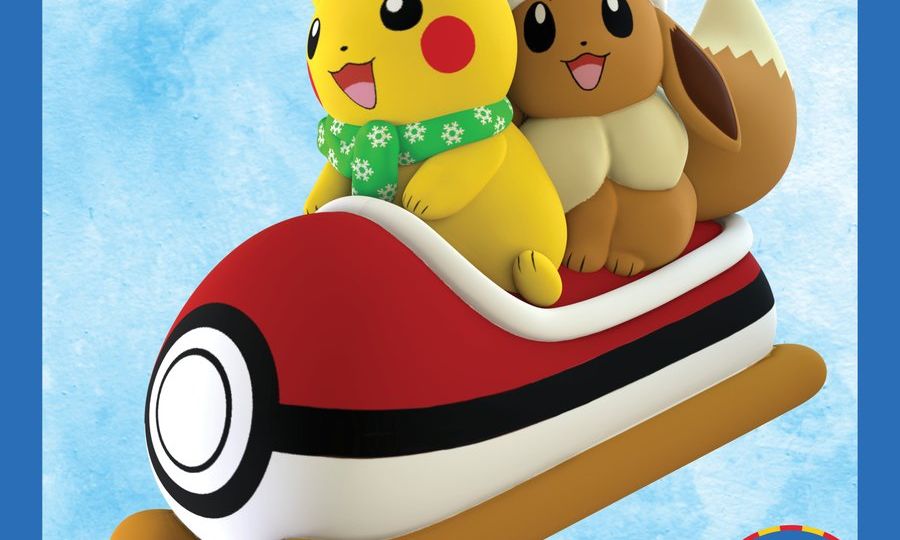 Pokémon will participate in the Macy’s Thanksgiving Day Parade for the 23rd consecutive year with the Pikachu and Eevee Poké Ball sled balloon