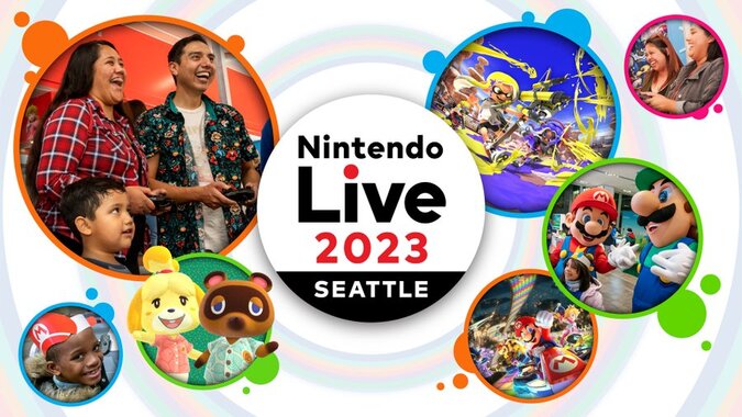 Play Nintendo video: You can join the fun from Nintendo Live, high five Mario and Luigi, hug Pikachu, explore an island from Animal Crossing New Horizons, play so many different Nintendo games and more