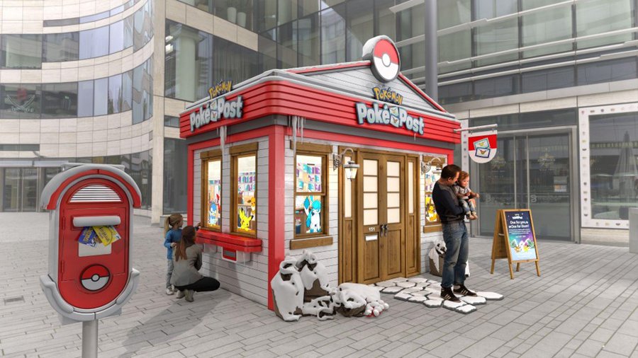 The Pokémon Company reveals new service called Poké Post Mailing Office, which you can visit to receive a Pokémon TCG and Pokémon Together promo card for you and one to post on-site to a friend for free in the UK, France and Germany