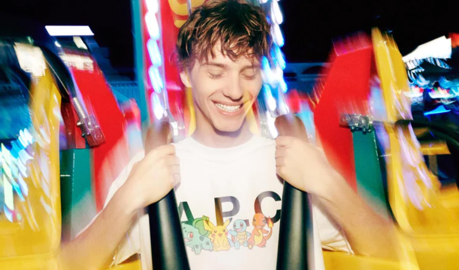 Pikachu, Squirtle, Bulbasaur and Charmander are joining A.P.C. for a special Pokémon × A.P.C. collaboration.