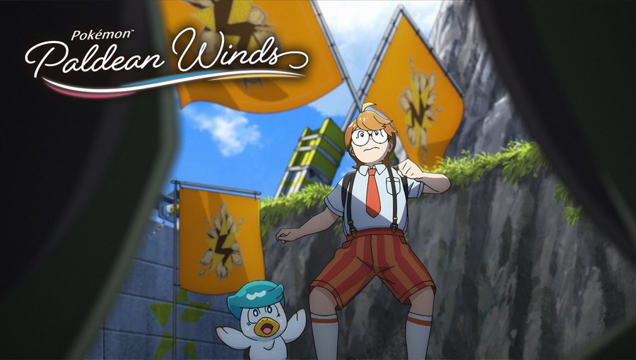 Episode 3 of the WIT STUDIO animated web series Pokémon: Paldean Winds will be released tomorrow, November 22, at 14:00 UTC and stars Hohma and Quaxly