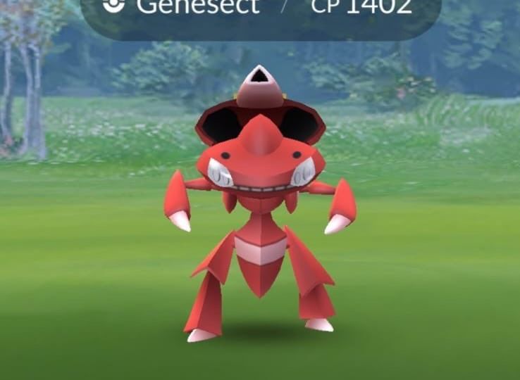 Raid Hour event featuring Douse Drive Genesect and Shiny Douse Drive Genesect available in Pokémon GO today, November 8, from 6 p.m. to 7 p.m. local time