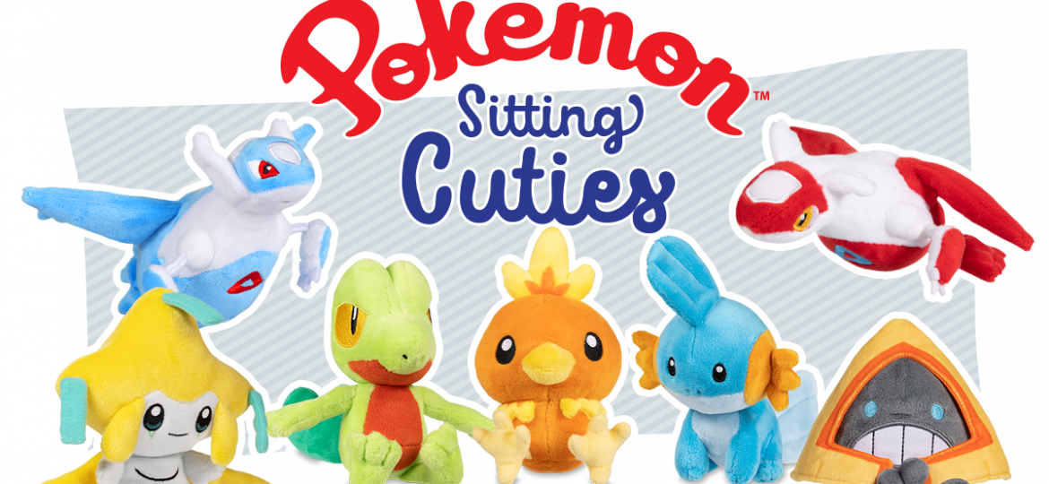 Dozens of Sitting Cuties plush have been restocked and are now available at the Pokémon Center