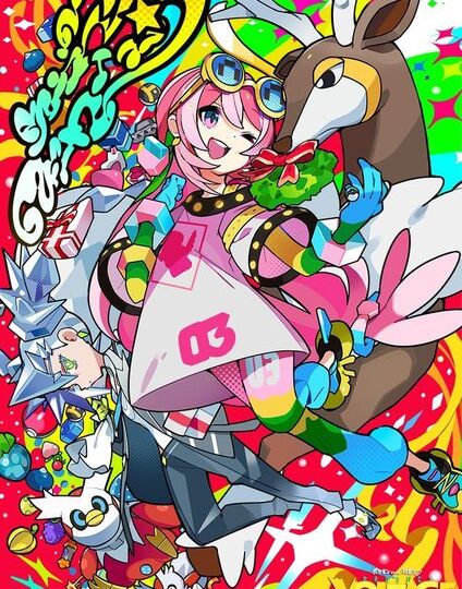New Pokémon feat. Hatsune Miku Project Voltage artwork by Kurumitsu unveiled to commemorate Christmas