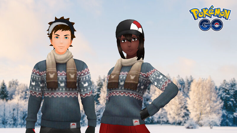 Amazon Prime members can now unlock early access to get the Holiday Sweater with Scarf avatar item before it appears in the Pokémon GO Style Shop