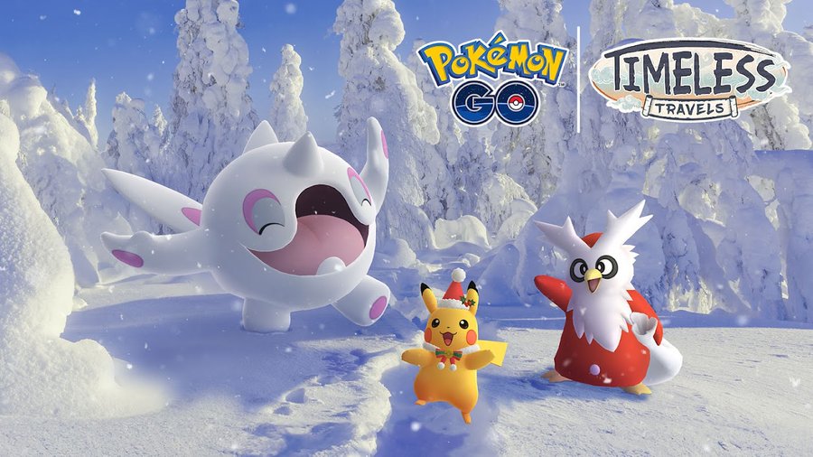 Pokémon GO Winter Holiday Part 1 event now underway worldwide until December 25 at 10 a.m. local time