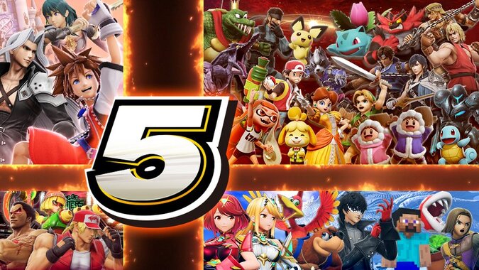 Today marks five years since the release of Super Smash Bros. Ultimate, a new special five-day spirit event will be held starting today, December 7, you can get five times the amount of EXP and SP from battles during the event and five extra Snack (L) items