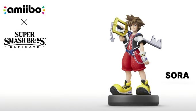 The Super Smash Bros. Ultimate amiibo of Sora from Kingdom Hearts will be released on February 16, 2024