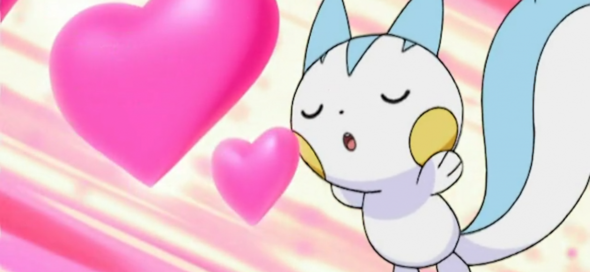 Pokémon GIF: Pachirisu is going to make itself dizzy