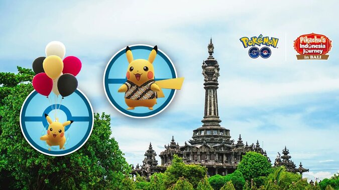 Niantic announces new Pokémon GO x Pokémon Air Adventures collaboration called Pikachu’s Indonesia Journey, which will run in Bali, Indonesia from March 2 to 3