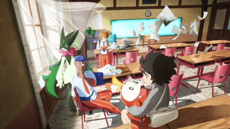 New clip unveiled for the WIT STUDIO animated web series Pokémon: Paldean Winds, January 2
