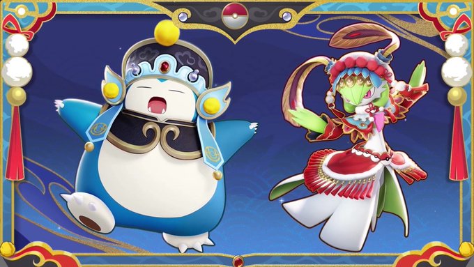 Battle Pass Season 21 now running in Pokémon UNITE, new Stage Style Holowear for Snorlax and Gardevoir available now